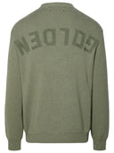 Golden Goose Green Cotton Blend Sweater