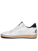 Golden Goose 'Ball Star' White Lear Sneakers