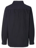 Camisa de algodón marina de Barbour