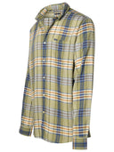 Barbour Green Linen Blend Shirt