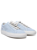 Common Projects 'Contrast Achilles' Baby Blue Suede Sneakers