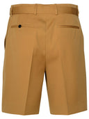 Lanvin Desert Wool Bermuda Shorts