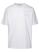 T-shirt en coton blanc lanvin