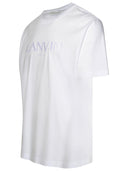 T-shirt en coton blanc lanvin