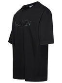 Lanvin Black Cotton T Shirt