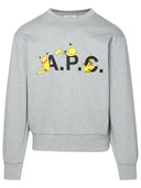 A.p.c. 'Pokémon pikachu' grå bomulls tröja