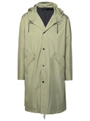 A.P.C. 'Antonny' Light Khaki Polyester Blend Parka