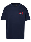 A.P.C. Blaues Baumwoll -T -Shirt