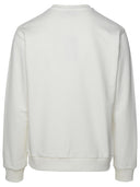 A.P.C. White Cotton Sweatshirt
