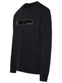 A.P.C. Black Cotton Sweatshirt