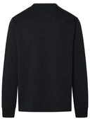 A.P.C. Black Cotton Sweatshirt