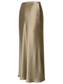 Nanushka 'Razi' Skirt In Brown Acetate Blend