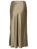 Nanushka 'Razi' Skirt In Brown Acetate Blend