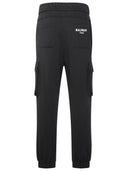 Balmain Black Cotton Joggers