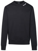 Balmain Black Cotton Sweatshirt