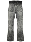 Balmain Gray Cotton Jeans
