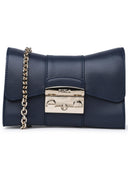 Furla 'Metropolis Remix' Mini Bag In Blue Calf Lear