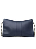 Furla 'Metropolis Remix' Blue Calf Lear Bag