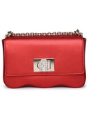 Furla Red Lear Bag
