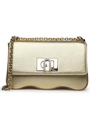 Furla 'Furla 1927' Gold Calf Lear Bag