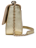 Furla 'Furla 1927' Gold Calf Lear Bag