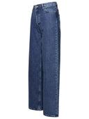 A.P.C. Blue Cotton Jeans