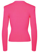 Balmain Fuchsia Viscose Blend Sweater