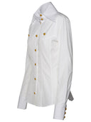 Balmain White Cotton Shirt