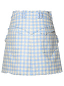 Balmain Two Tone Cotton Skirt
