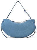 Yuzefi Light Blue Suede Bag