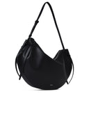 Yuzefi 'Jumbo Fortune Cookie' Black Lear Bag