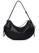 Yuzefi 'Jumbo Fortune Cookie' Black Lear Bag