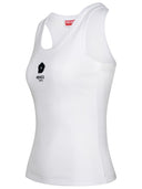 Débardeur de mélange de coton blanc kenzo