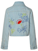 Kenzo Light Blue Cotton Jacket