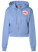 Kenzo Light Blue Cotton Sweatshirt