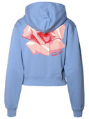 Kenzo Light Blue Cotton Sweatshirt
