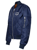 Kenzo 'Lucky Tiger' Navy Polyamide Bomber Jacket