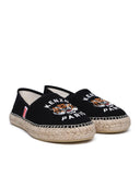 Kenzo Black Cotton Espadrilles