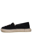 Kenzo Black Cotton Espadrilles