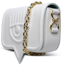 Chiara Ferragni petit sac en polyester blanc «cches»