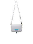 Chiara Ferragni petit sac en polyester blanc «cches»