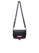 Chiara Ferragni Small 'Eyelike' Black Polyester Bag
