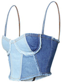 Chiara Ferragni Blue Cotton Top