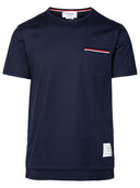 Thom Browne Navy Cotton T Shirt