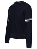 Thom Browne Blue Virgin Wool Sweater