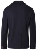 Thom Browne Navy Virgin Wool Blazer