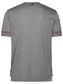 Maglietta in cotone grigio thom browne