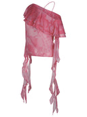 Blumarine Pink Viscose Blouse