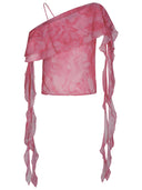 Blumarine Pink Viscose Blouse
