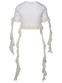 Blumarine White Cotton T Shirt